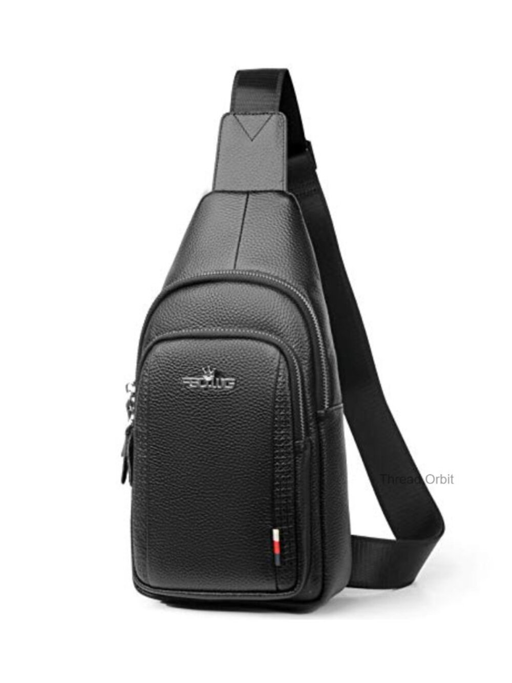PU Leather Sling Backpack Crossbody Shoulder Bag Water Resistant